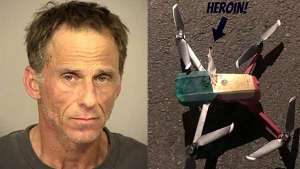 Lo detuvieron por usar un dron para traficar heroína en Los Ángeles