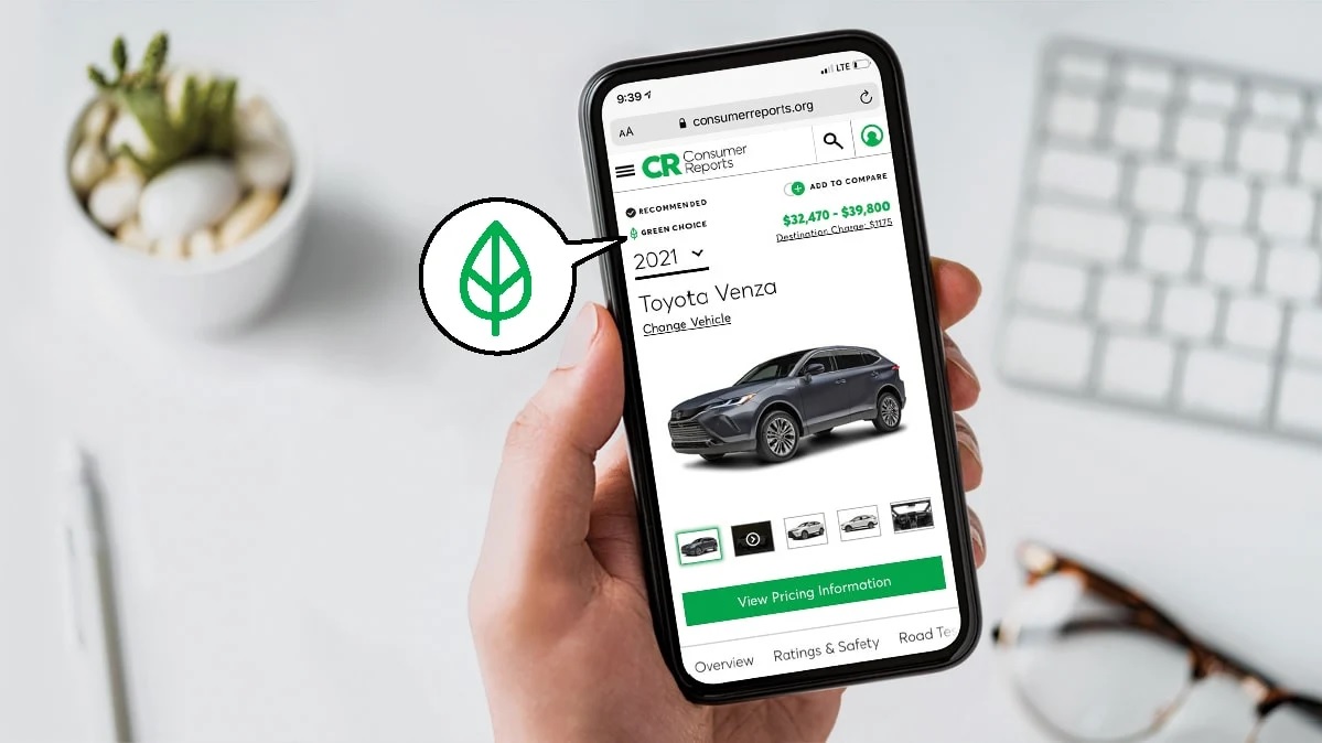 Consumer Reports lanza la designación de emisiones “Green Choice” para automóviles y camiones