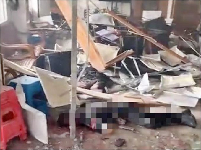 Un hombre mata a cuatro personas en ataque con bomba contra edificio público en China