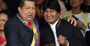 Evo Morales recordó a “su hermano” Hugo Chávez tras ocho años de su muerte