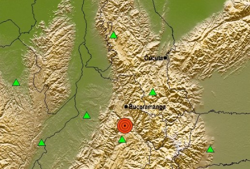 Fuerte temblor y réplica sacudieron al norte de Colombia la madrugada de este #3Mar