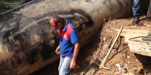 Más de 150 familias en peligro por posible colapso de tubería matriz en Anzoátegui
