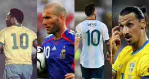 Pelé, Zidane, Messi… Antes de “Ibra”, los grandes regresos en selección