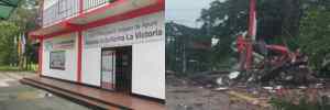 Atacaron con explosivos una aduana del Seniat en La Victoria, estado Apure (Fotos y Video)