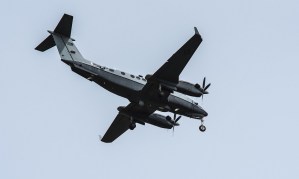Un avión de reconocimiento sobrevoló durante dos horas La Guajira