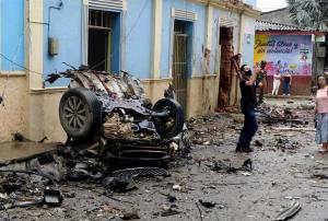 Sube a 43 el número de heridos por la explosión de un coche bomba en Colombia