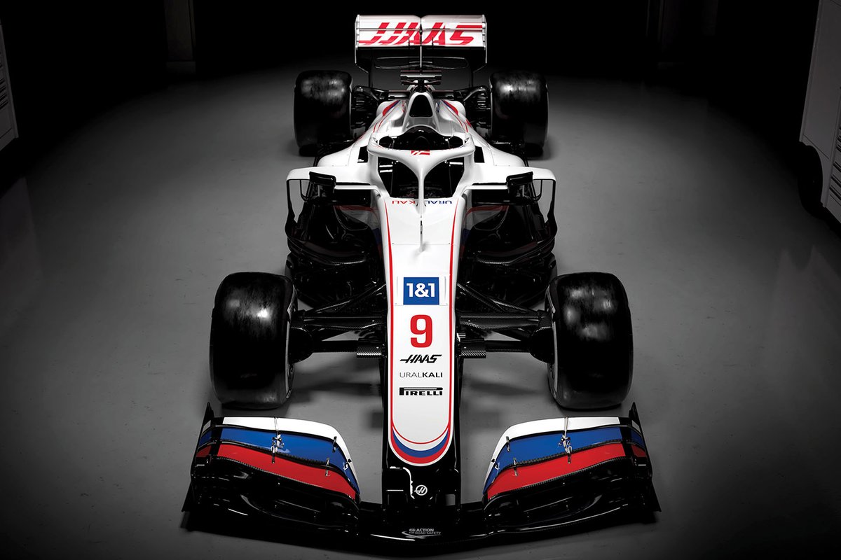 Haas presentó su coche para la temporada de Fórmula Uno 2021 (FOTOS)