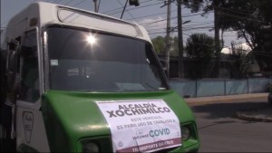 Un bus mexicano con destino a la inmunización
