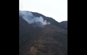 Reportaron un incendio en el Parque Nacional El Ávila este #3Abr (Fotos y video)