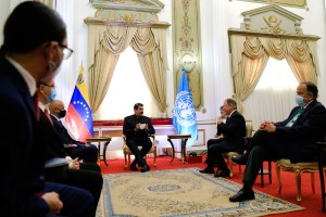 Maduro se reunió con el director ejecutivo del Programa Mundial de Alimentos de la ONU