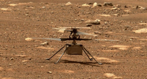 Helicóptero Ingenuity consigue volar con éxito en Marte