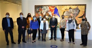 Embajada de Venezuela en Perú participó en exposición en honor al artista Juan Carlos Ramos