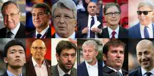 Conozca a los doce personajes impulsores de la Superliga europea de fútbol