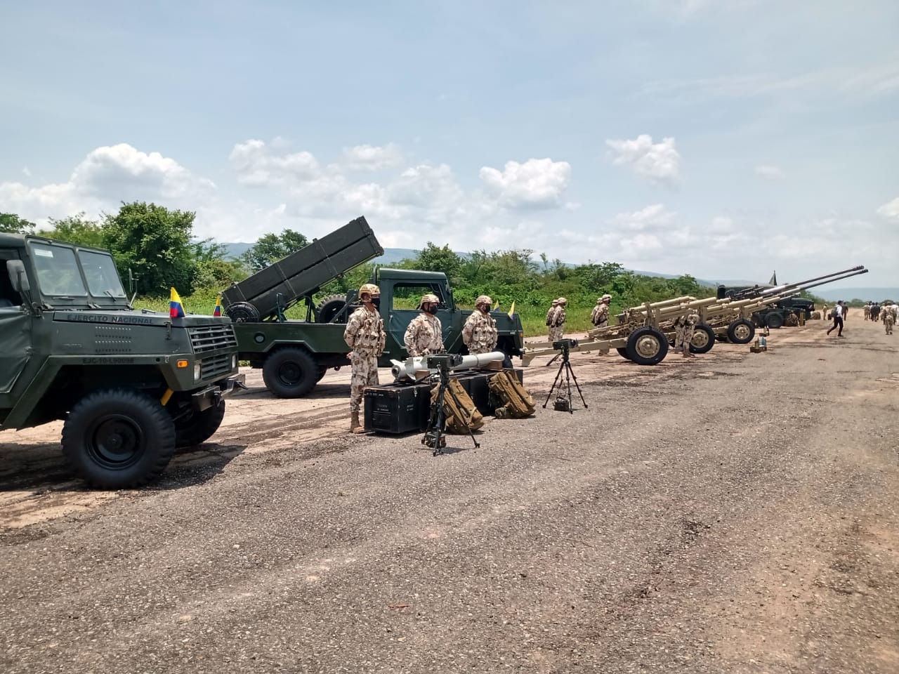 Colombia realizó un ejercicio militar en región fronteriza con Venezuela