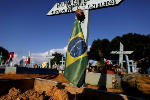 Brasil registró media de 650 muertes por Covid al día, el mayor nivel en cinco meses