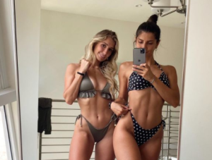 Las fotos en bikini de las “Muscle Sisters”, las sexys sobrinas de Caterina Valentino