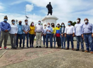 Diputados de la legítima AN visitaron Aragua para promover el Acuerdo de Salvación Nacional