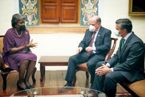 Representante de EEUU en la ONU se reunió con comisión de Guaidó y ratificó su apoyo a Venezuela