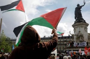 Miles de personas manifestaron en Francia en apoyo a los palestinos