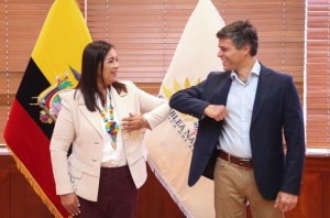 López se reunió con presidenta de la AN de Ecuador: Nos comprometimos en seguir la lucha por Venezuela