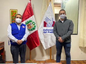 Embajador Scull se reunió con venezolanos y Defensor del Pueblo de Iquitos en Perú
