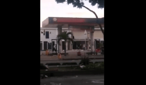 Vandalismo en Colombia: Así dejaron una estación de gasolina en Cali (Video)