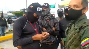 Militar venezolano se las canta a un grupito de las denominadas Cupaz en una gasolinera
