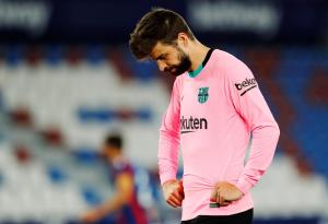 El Barcelona a punto de despedirse de LaLiga tras empatar con Levante