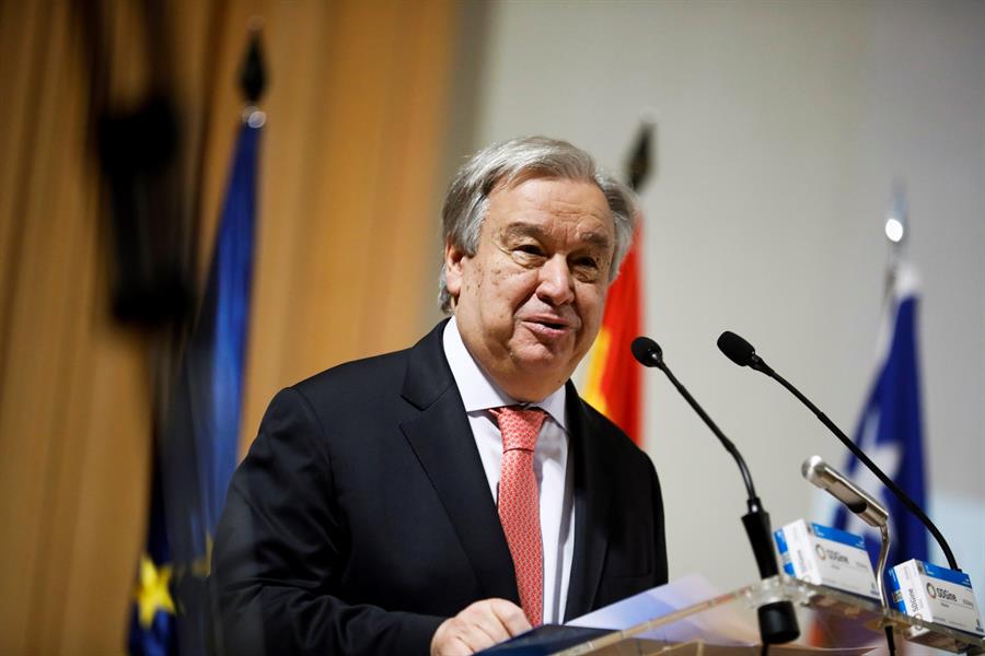 Guterres promete luchar por un futuro mejor al frente de la ONU