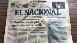 Embargo al diario El Nacional suscitó el rechazo internacional
