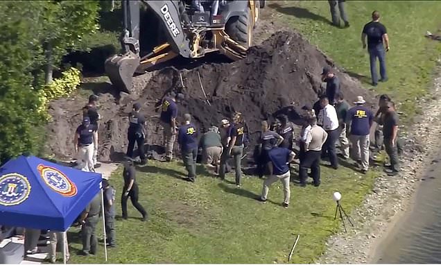 Misteriosa excavación del FBI reveló restos humanos de 2014 en Florida