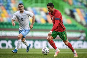 Cristiano Ronaldo lideró goleada de Portugal ante Israel a días de la Eurocopa
