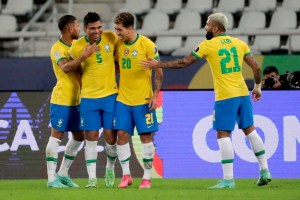 Brasil vino de atrás para vencer a Colombia con polémica incluida