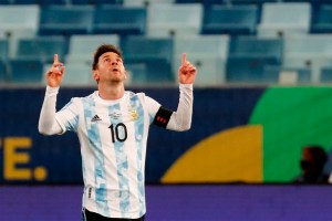 Messi estableció un nuevo récord con la selección de Argentina