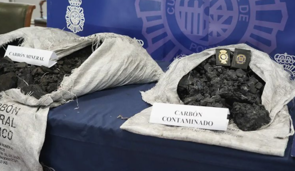 Más de 800 kilos de cocaína negra y sin olor, el sofisticado hallazgo de la policía española