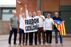 Los nueve independentistas catalanes indultados por Pedro Sánchez abandonan las cárceles (FOTO)