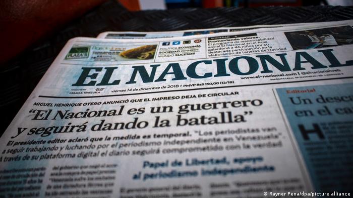 Venezuela: Police raid last anti-Maduro newspaper