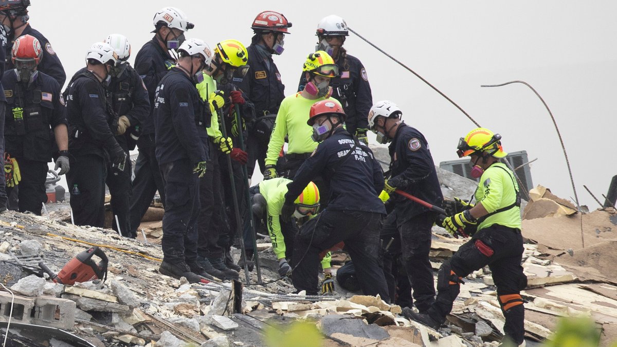 Derrumbe en Miami: ¿Qué tecnología emplean los equipos de rescate?