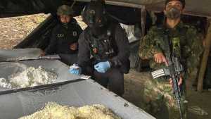 ¡Golpe al ELN! Colombia incautó varias toneladas de cocaína en Nariño (FOTO)