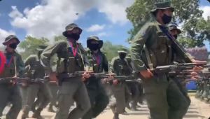 En el desfile, Padrino volvió a obligar a las tropas a declararse “chavistas” (Video)