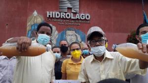 Habitantes y miembros de Primero Justicia en Maracaibo protestaron en Hidrolago este #7Jun (IMÁGENES)