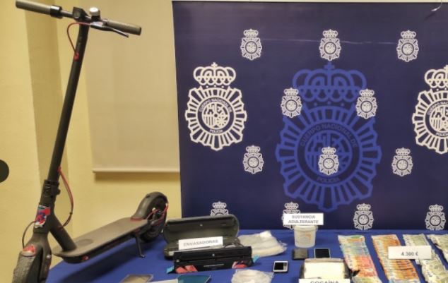 Así transportaban cocaína una red de narcotraficantes que fue desarticulada en España
