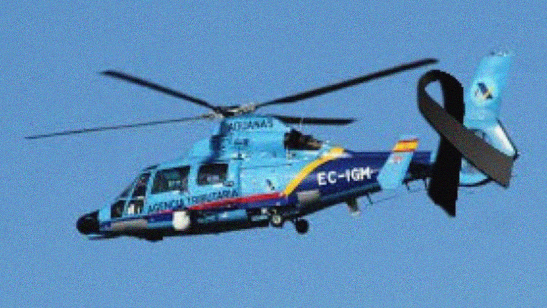 Un helicóptero de Aduanas de España cae al mar mientras perseguía a una narcolancha y fallece uno de los ocupantes