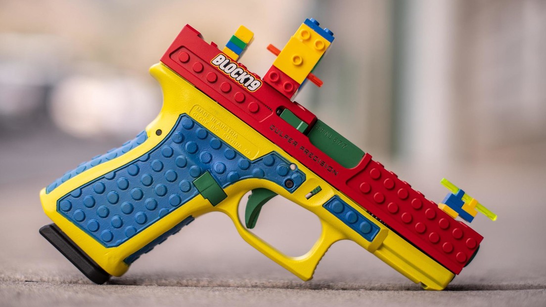 Una pistola que parece estar hecha de bloques Lego desató polémica en EEUU
