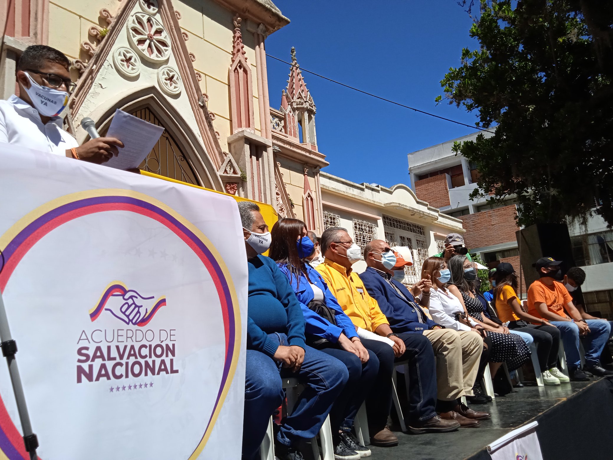 Sociedad civil y partidos políticos en Mérida juntos en respaldo al Acuerdo de Salvación este #5Jul (Fotos)