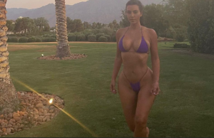 Kim Kardashian con micro bikini y su cuerpo “explotado” paralizó Instagram