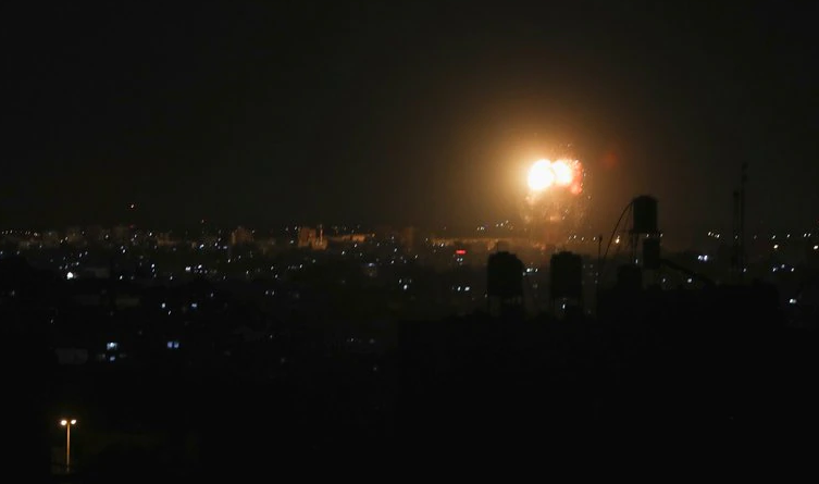 Israel lanzó misiles contra complejo de Hamas en Gaza en respuesta a un ataque