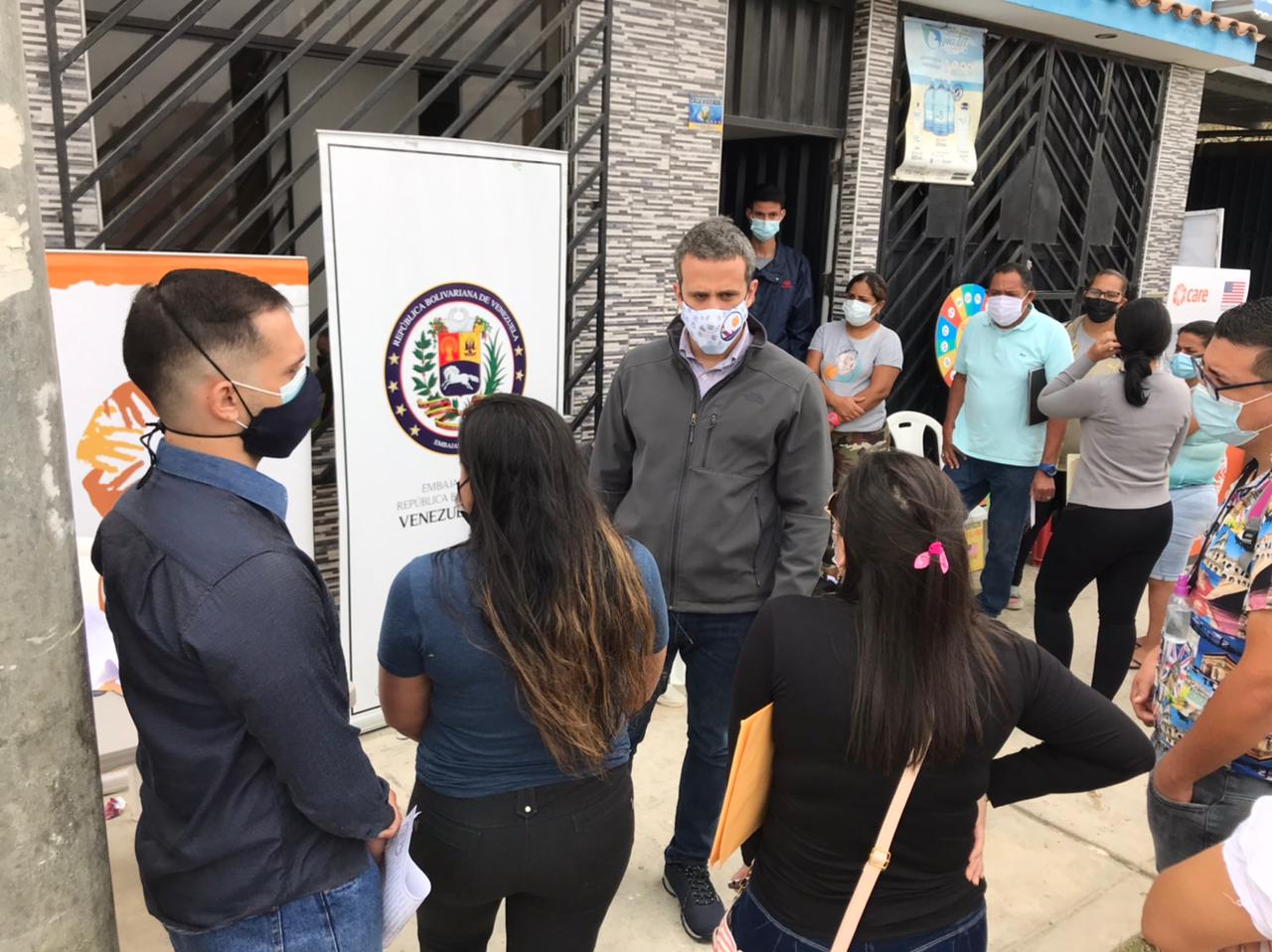 Embajada de Venezuela en Perú realizó más de 400 trámites en Piura y Barranca (FOTOS)