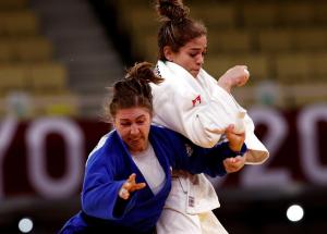 La judoca venezolana Anriquelis Barrios cayó a las puertas del podio en Tokio 2020