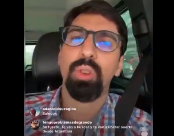 El mensaje en Instagram que logró transmitir Freddy Guevara antes de ser detenido